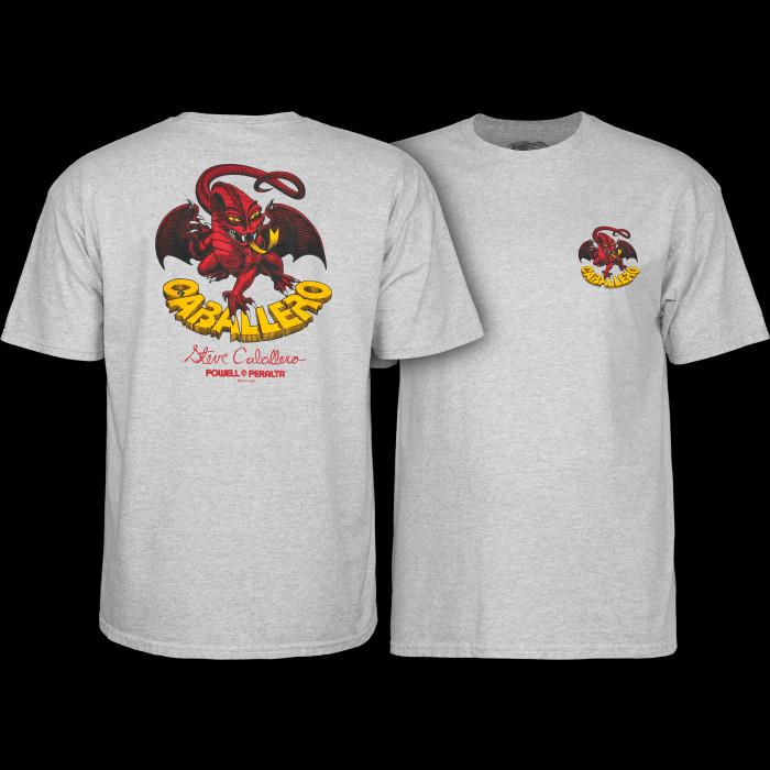 powell peralta Powell Peralta Steve Caballero Dragon II T-shirt - Athletic Heather Gray