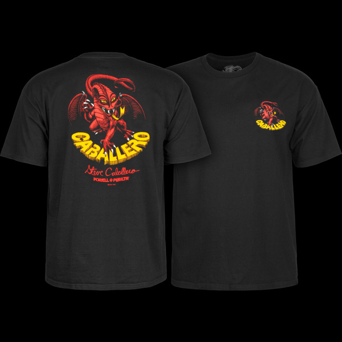 powell peralta Powell Peralta Steve Caballero Dragon II T-shirt - Black