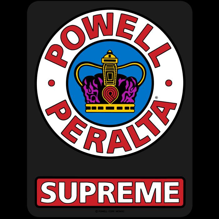 powell peralta Powell Peralta Supreme OG Sticker 3.25" 10 pk
