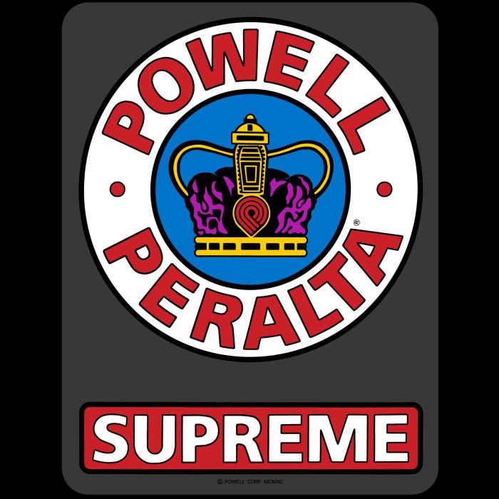 powell peralta Powell Peralta Supreme OG Sticker 3.25" Single