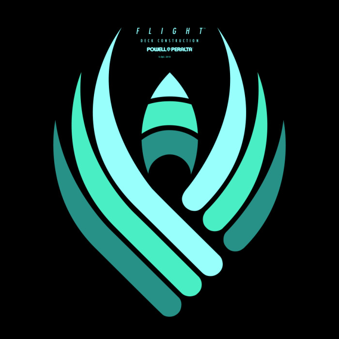 powell peralta Powell Peralta Team Flight Sticker 10pk