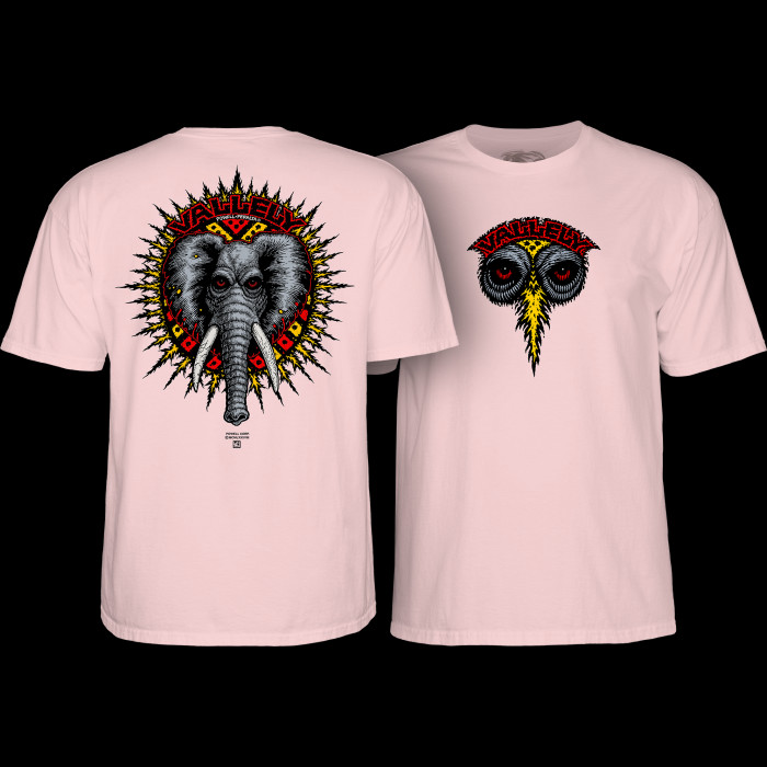 powell peralta Powell Peralta Vallely Elephant T-Shirt Light Pink