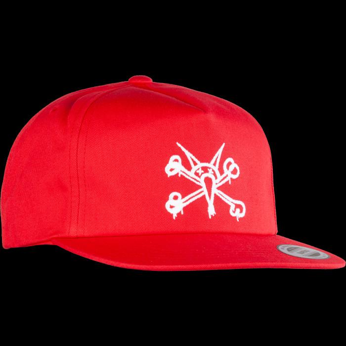 powell peralta Powell Peralta Vato Rat Snapback Cap Red