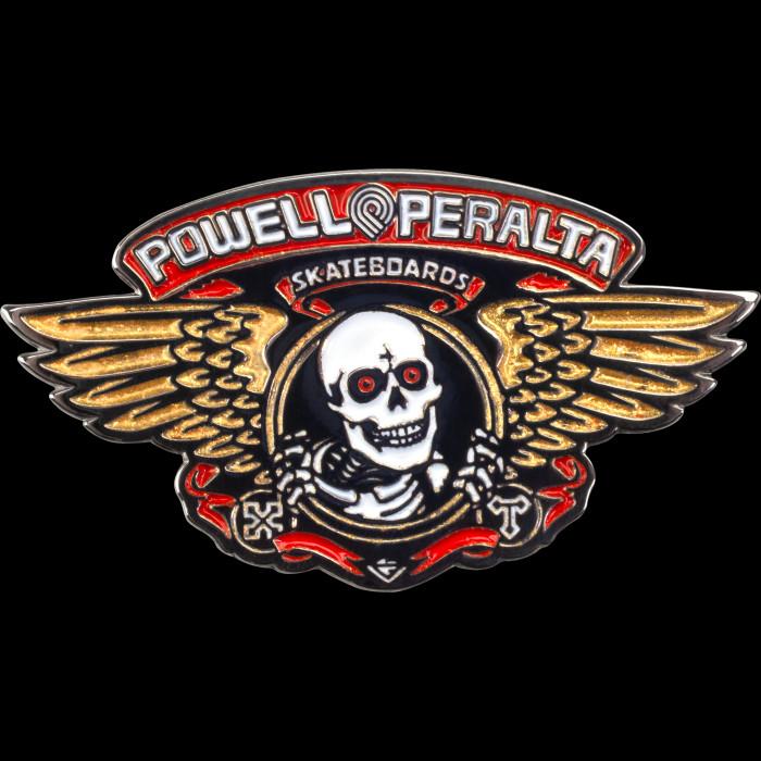 powell peralta Powell Peralta Winged Ripper Lapel Pin Red / Metallic Gold