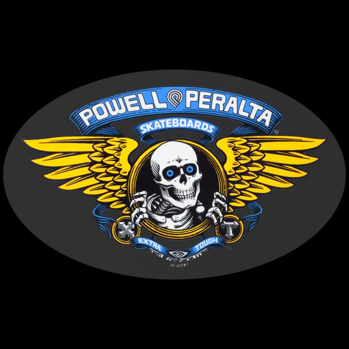powell peralta Powell Peralta Winged Ripper OG Sticker Single - BLUE