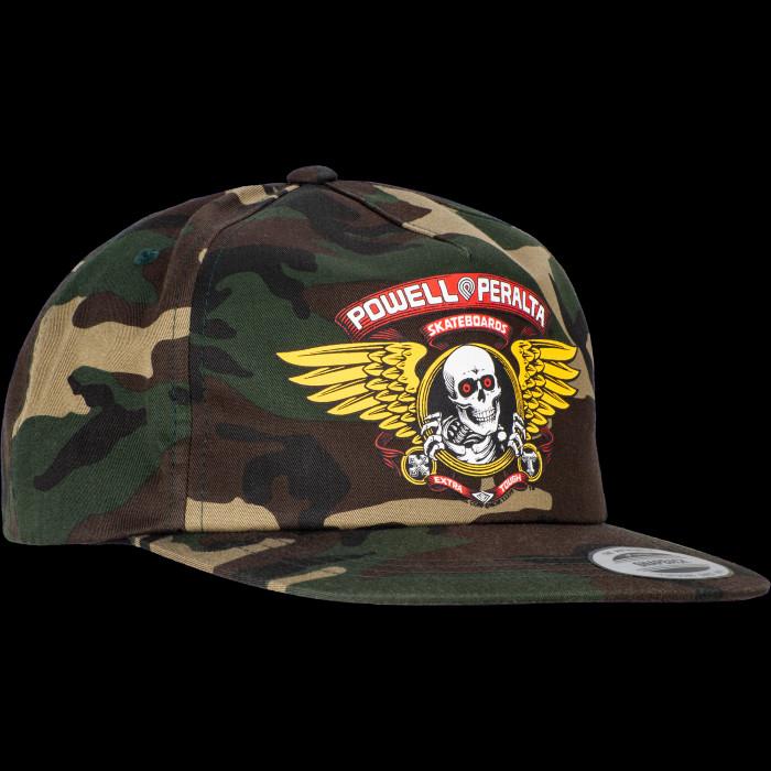powell peralta Powell Peralta Winged Ripper Snap Back Cap - Camo