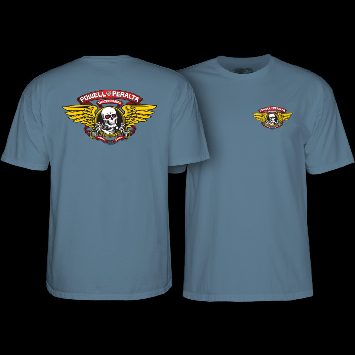 powell peralta Powell Peralta Winged Ripper T-Shirt Indigo Blue