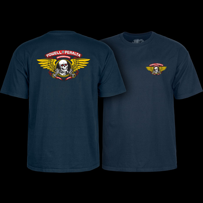 powell peralta Powell Peralta Winged Ripper T-shirt - Navy