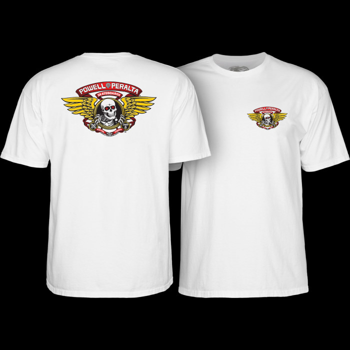 powell peralta Powell Peralta Winged Ripper T-shirt - White