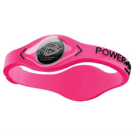 power balance Black Collection - Neon Pink with Black Lettering & Black Hologram
