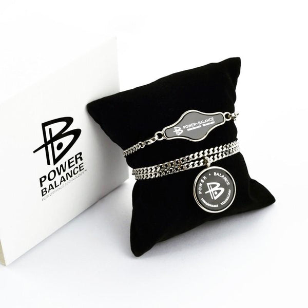 power balance Titanium Pendant: Matte Silver