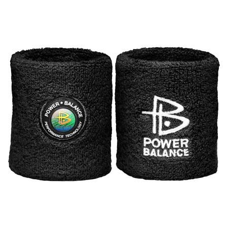 power balance Wristband - Terrycloth Black