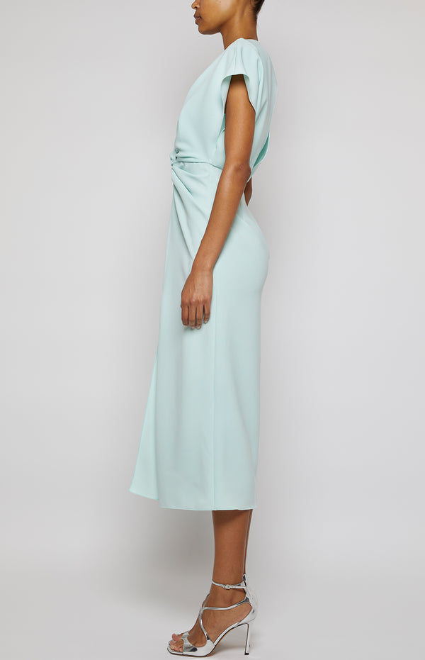 Prabal Gurung JACKIE TWIST FRONT DRESS MINT