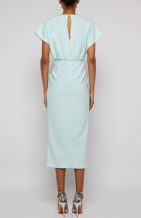 Prabal Gurung JACKIE TWIST FRONT DRESS MINT