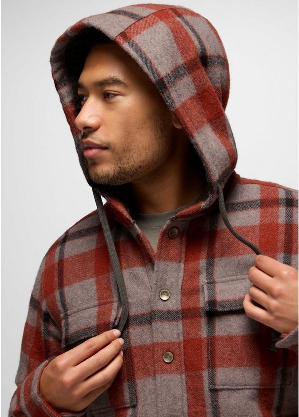 Prana Asgard Hooded Flannel Shirt
