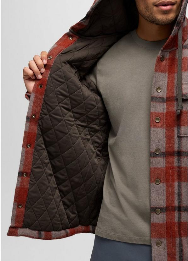 Prana Asgard Hooded Flannel Shirt