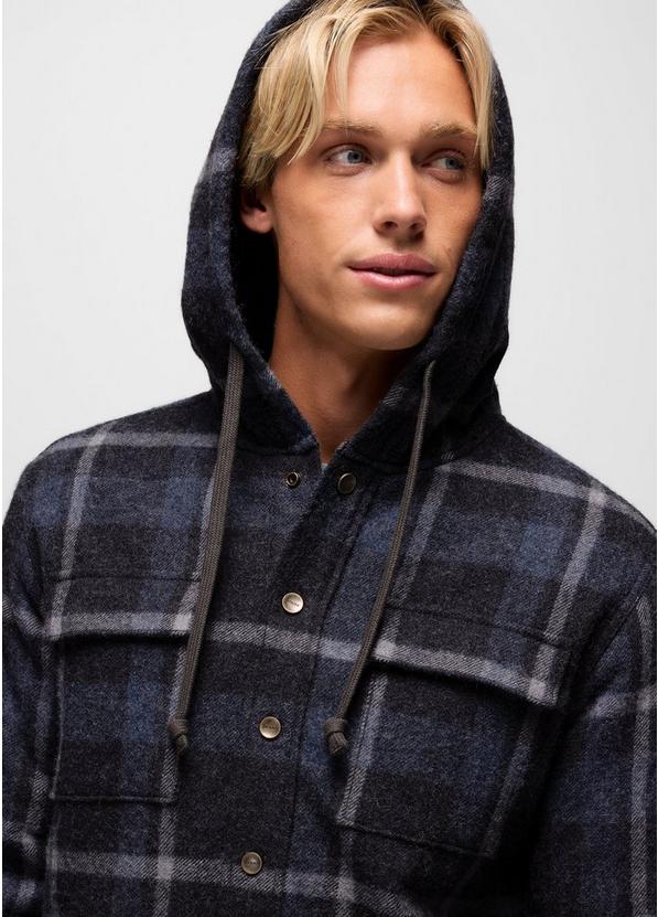 Prana Asgard Hooded Flannel Shirt