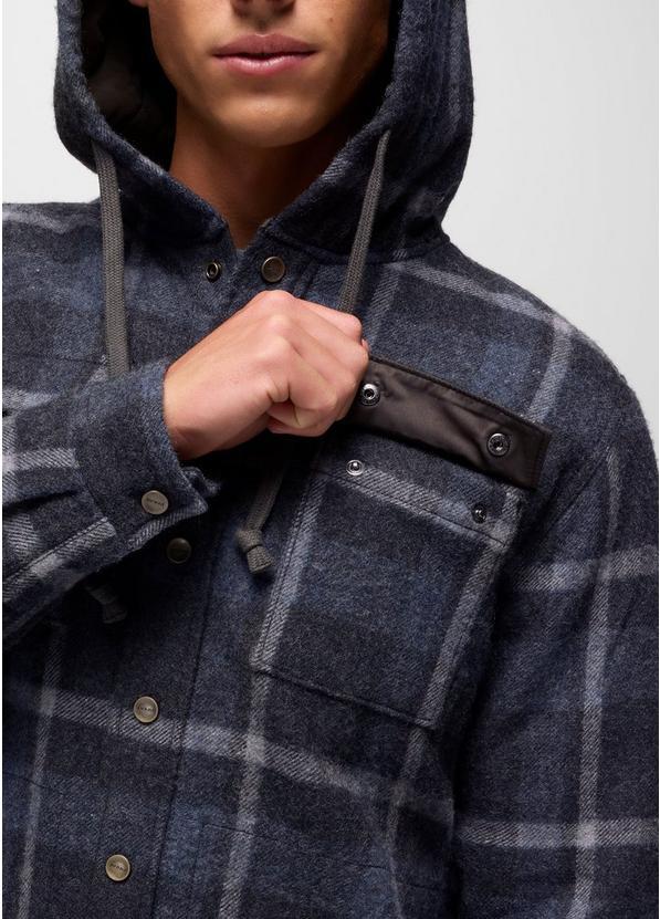 Prana Asgard Hooded Flannel Shirt