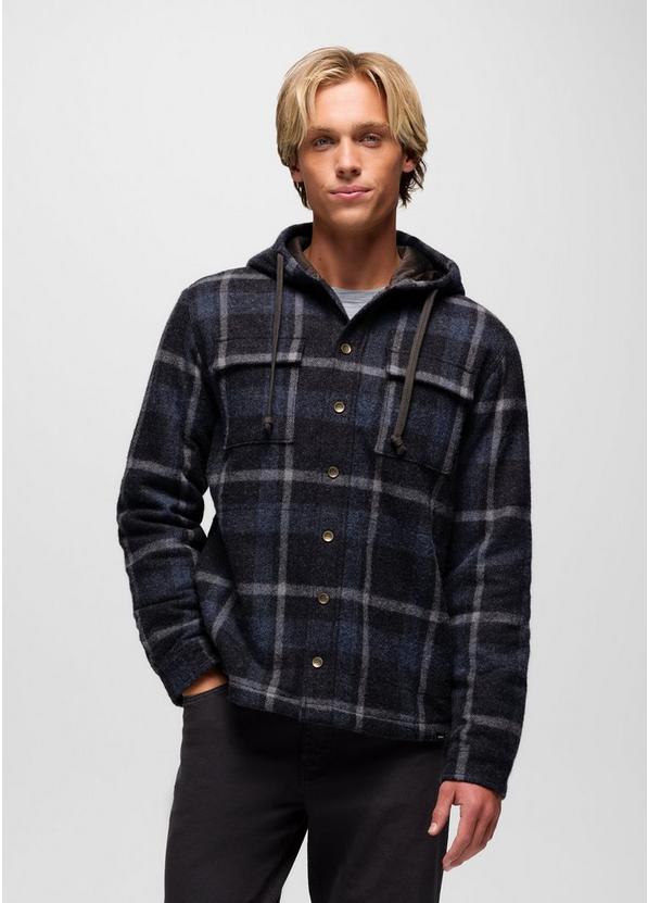 prana Asgard Hooded Flannel Shirt