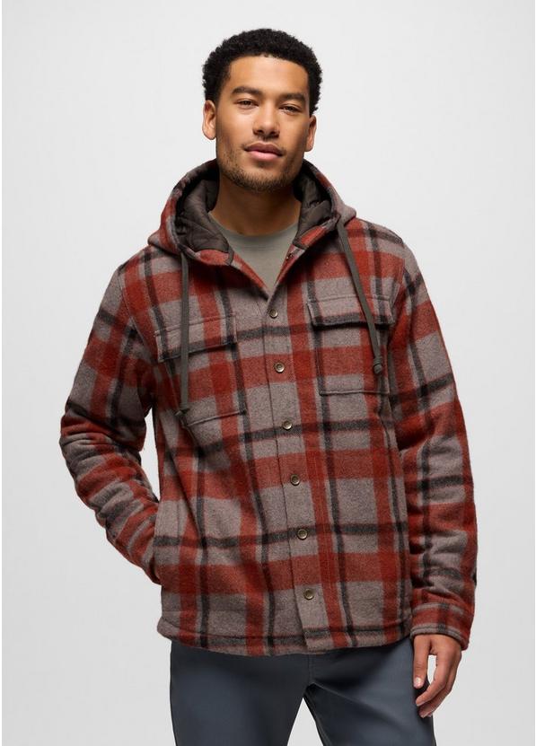 prana Asgard Hooded Flannel Shirt