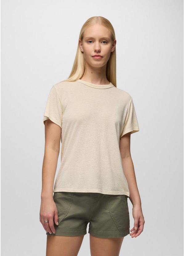 prana Cozy Up Short Sleeve Crew