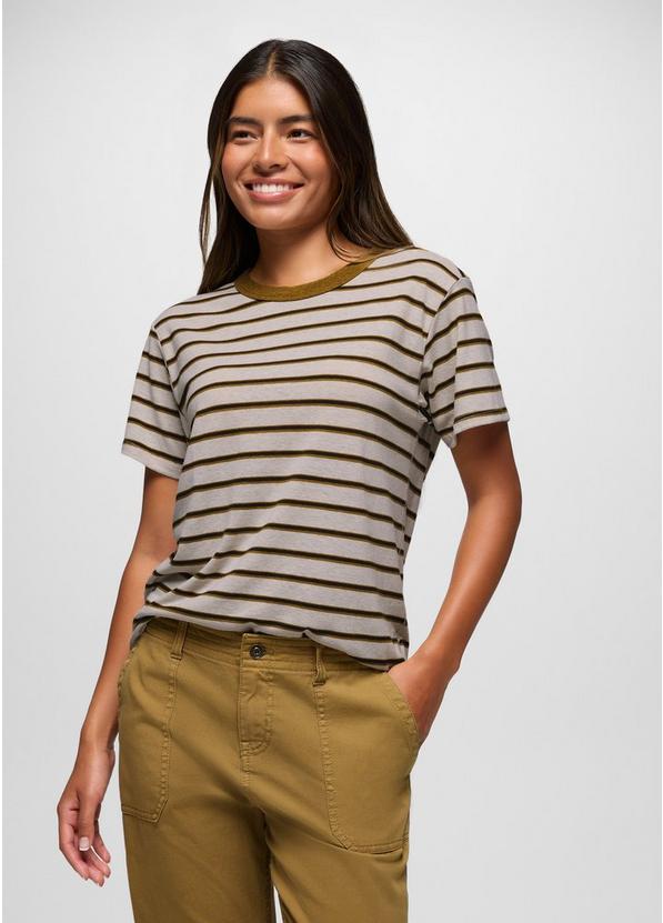 prana Cozy Up Short Sleeve Crew