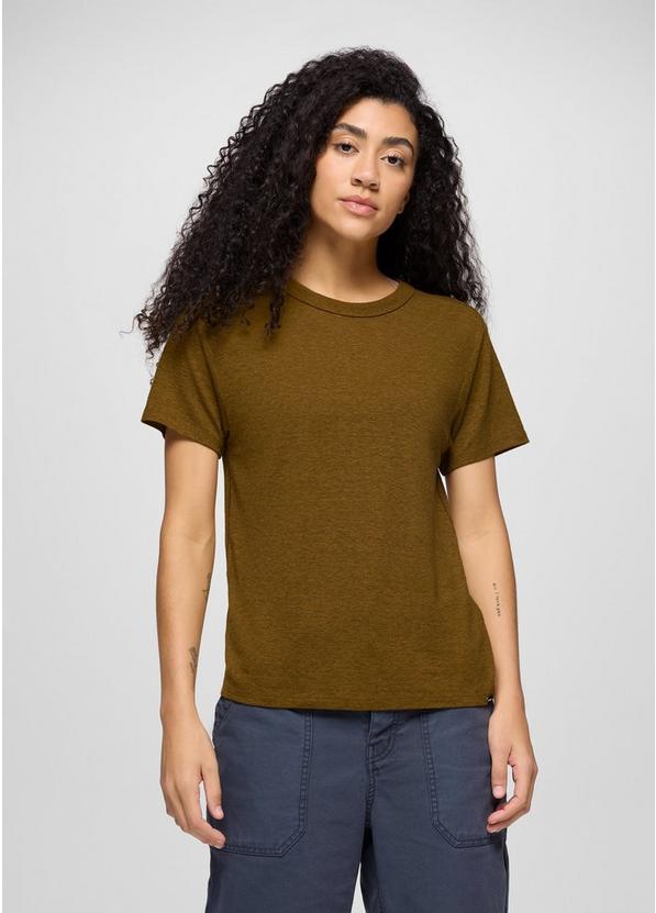 prana Cozy Up Short Sleeve Crew