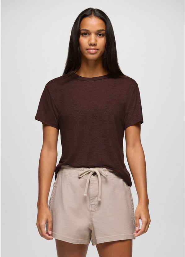 prana Cozy Up Short Sleeve Crew