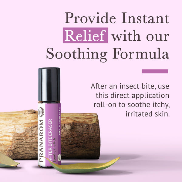 Pranarôm After Bite Eraser Roller Essential Oil Wellness Blend - Organic