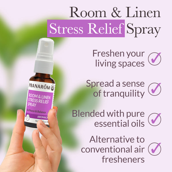 Pranarôm Aromacalm Room & Linen Stress Relief Spray - Organic