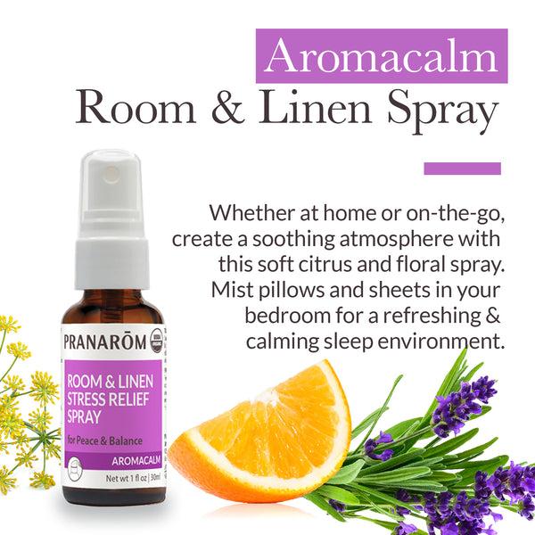 Pranarôm Aromacalm Room & Linen Stress Relief Spray - Organic