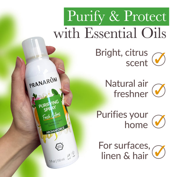 Pranarôm Aromaforce Fresh Citrus Purifying Spray - Organic