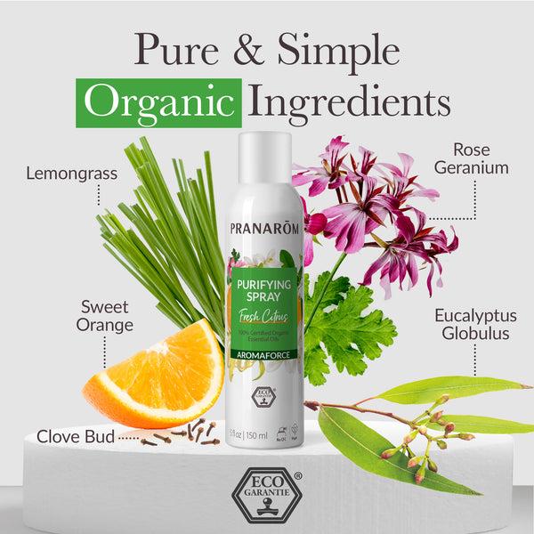 Pranarôm Aromaforce Fresh Citrus Purifying Spray - Organic