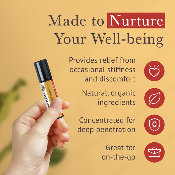 Pranarôm Aromalgesic Just Plain Relief Roller - Organic