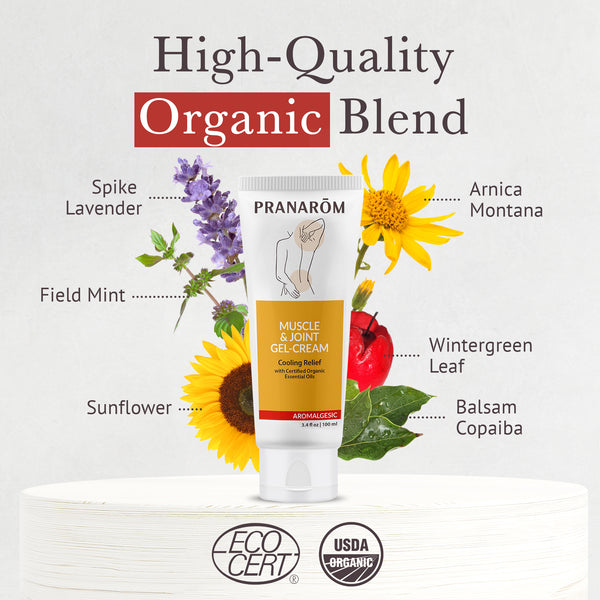 Pranarôm Aromalgesic Muscle & Joint Gel-Cream - Organic