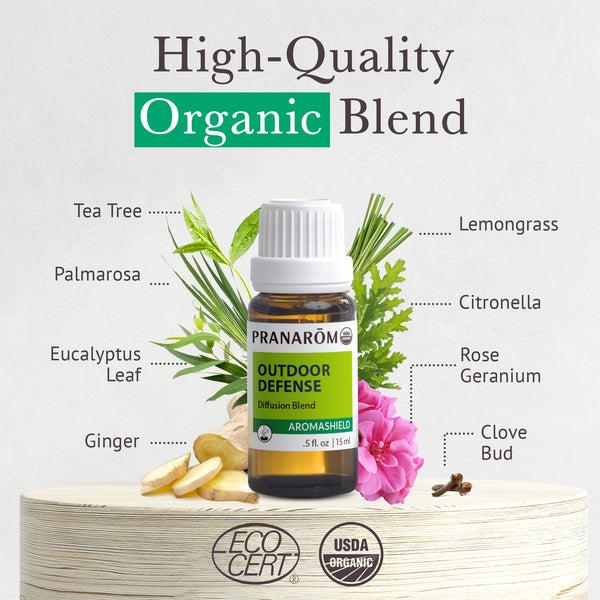 Pranarôm Aromashield Outdoor Defense Diffusion Blend