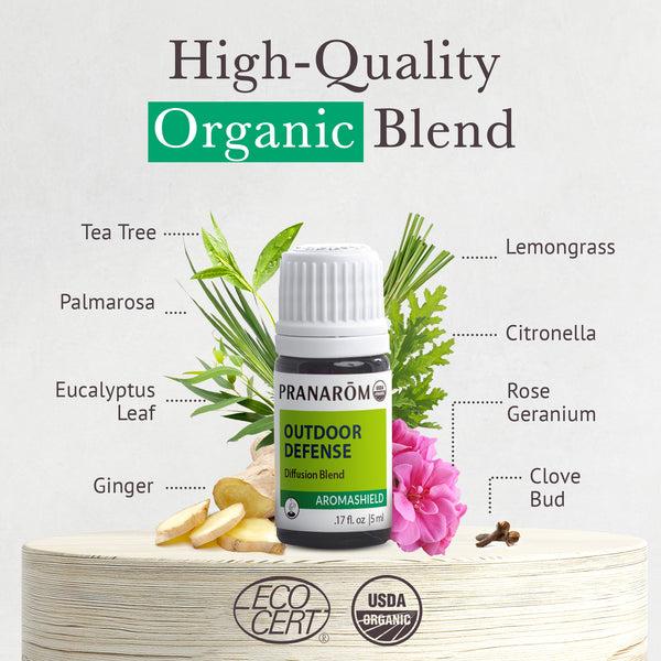 Pranarôm Aromashield Outdoor Defense Diffusion Blend