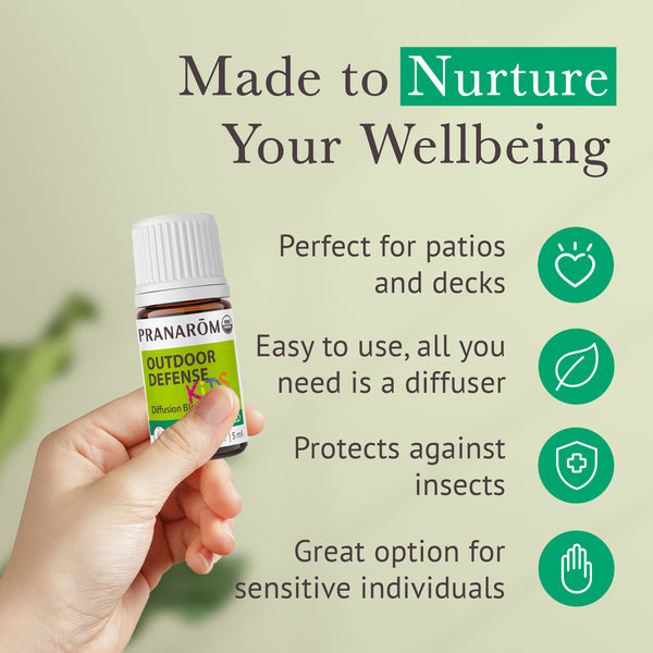 Pranarôm Aromashield Outdoor Defense Diffusion Blend For Kids