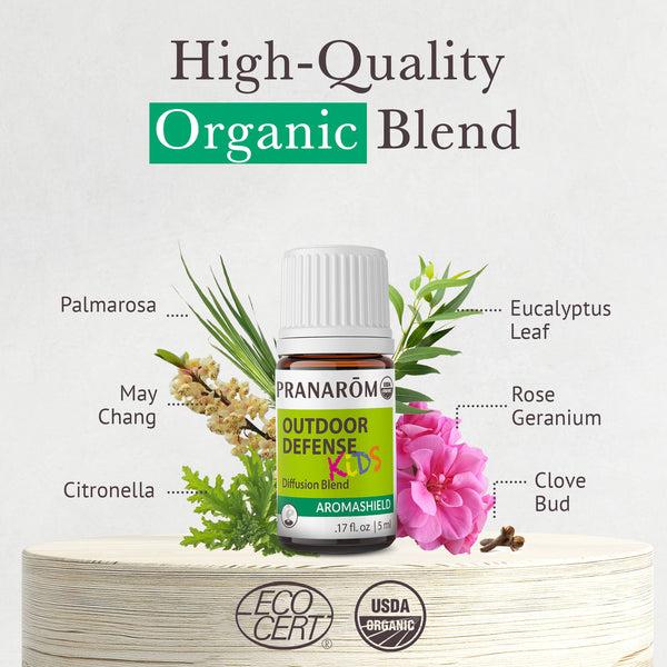 Pranarôm Aromashield Outdoor Defense Diffusion Blend For Kids
