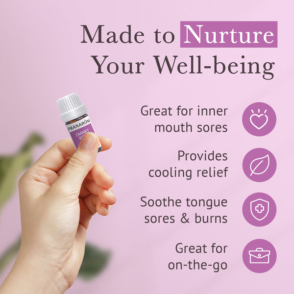 Pranarôm Cranky Sores Essential Oil Wellness Blend - Organic