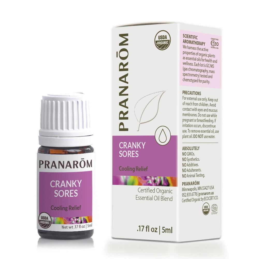 pranarôm Cranky Sores Essential Oil Wellness Blend - Organic