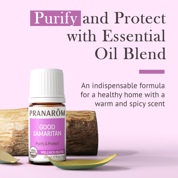 Pranarôm Good Samaritan Essential Oil Wellness Blend - Organic