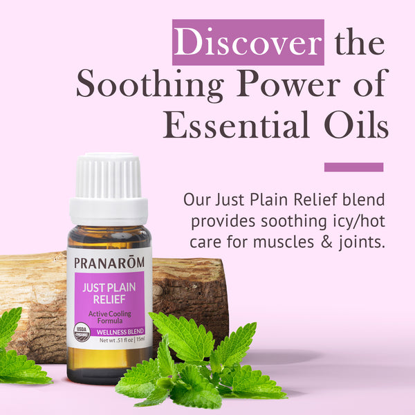 Pranarôm Just Plain Relief Essential Oil Wellness Blend - Organic