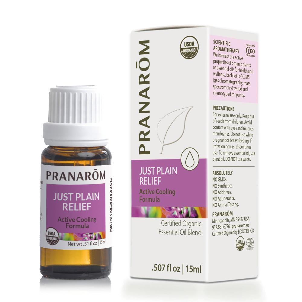 pranarôm Just Plain Relief Essential Oil Wellness Blend - Organic