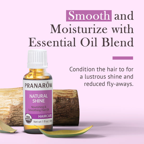 Pranarôm Natural Shine Essential Oil Wellness Blend - Organic