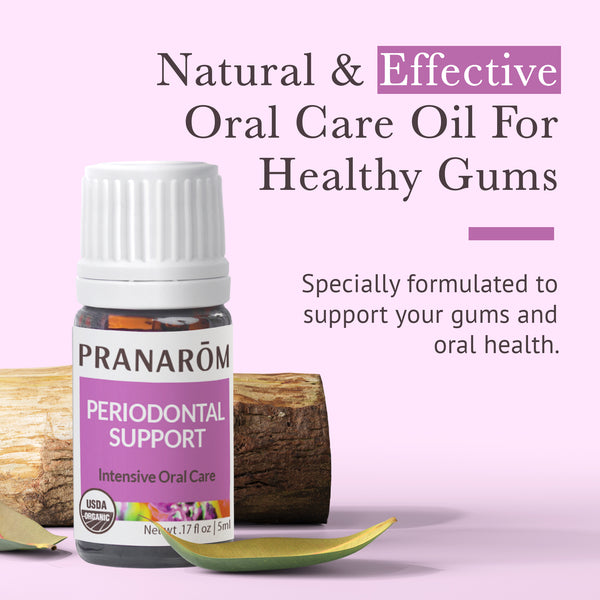 Pranarôm Periodontal Support Essential Oil Wellness Blend - Organic