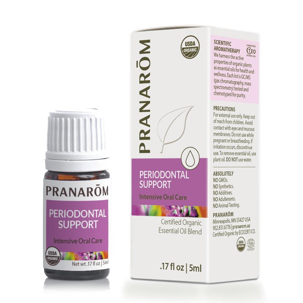 pranarôm Periodontal Support Essential Oil Wellness Blend - Organic