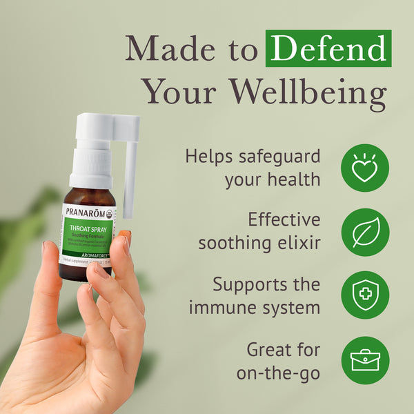 Pranarôm Aromaforce Throat Spray - Organic