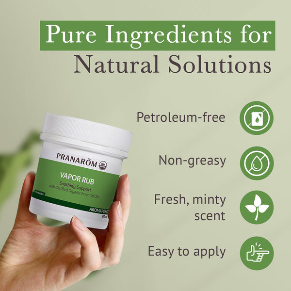 Pranarôm Aromaforce Vapor Rub - Organic