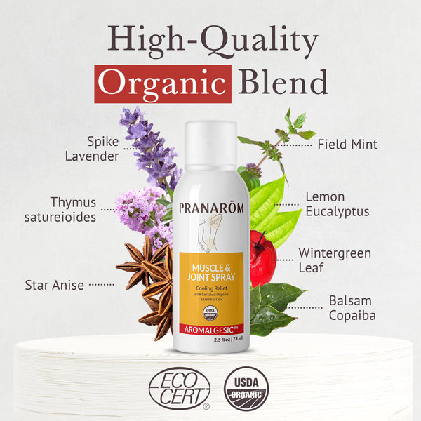Pranarôm Aromalgesic Muscle & Joint Spray - Organic